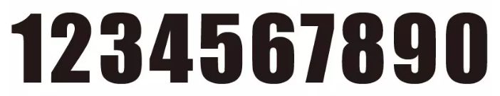 价格字体|9款电商设计师推荐数字字体,免费打包下载