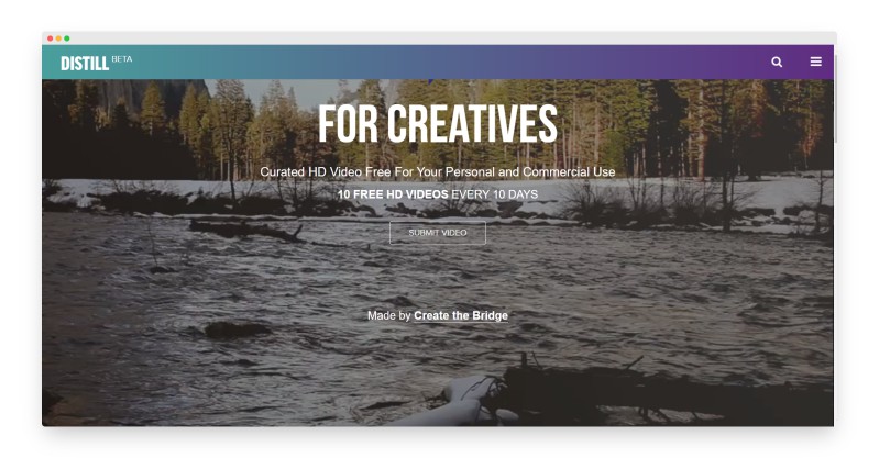 wedistill创意十足短视频素材网